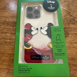 New.  Kate Spade Disney phone case.  iPhone 15 PRO MAX.